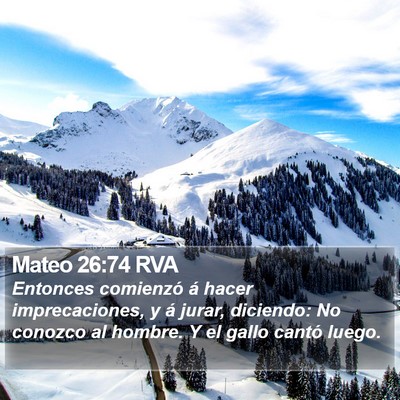 Mateo 26:74 RVA Bible Verse Image