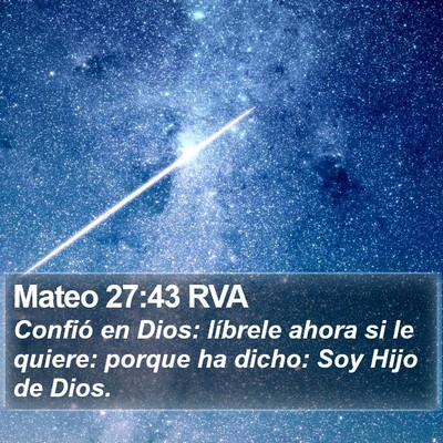 Mateo 27:43 RVA Bible Verse Image