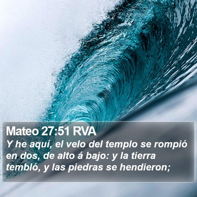 Mateo 27:51 RVA Bible Verse Image
