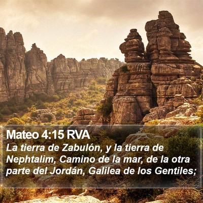 Mateo 4:15 RVA Bible Verse Image