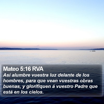 Mateo 5:16 RVA Bible Verse Image