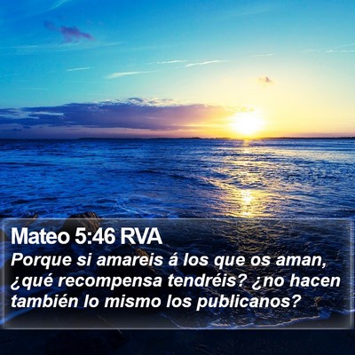 Mateo 5:46 RVA Bible Verse Image