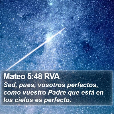 Mateo 5:48 RVA Bible Verse Image