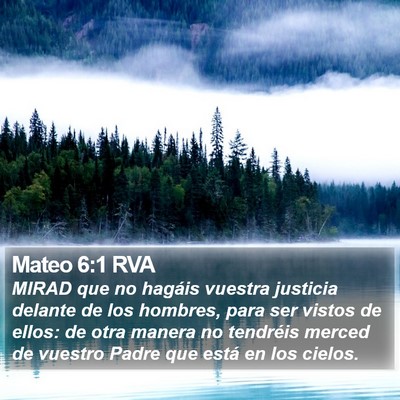 Mateo 6:1 RVA Bible Verse Image
