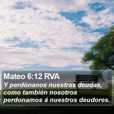 Mateo 6:12 RVA Bible Verse Image