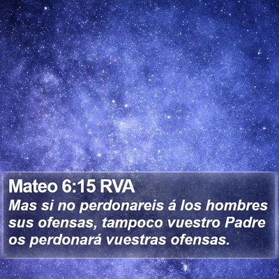 Mateo 6:15 RVA Bible Verse Image