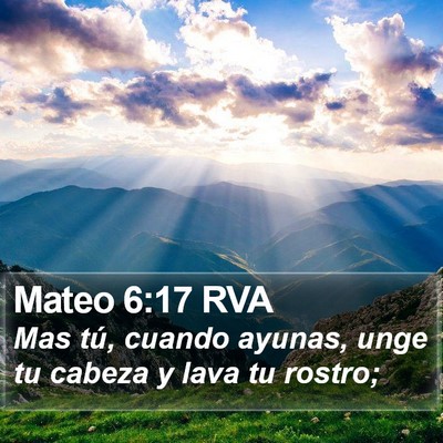 Mateo 6:17 RVA Bible Verse Image