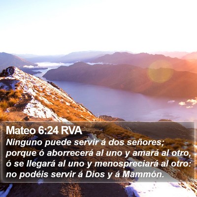 Mateo 6:24 RVA Bible Verse Image