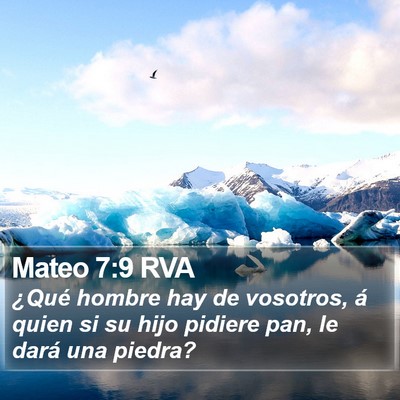 Mateo 7:9 RVA Bible Verse Image
