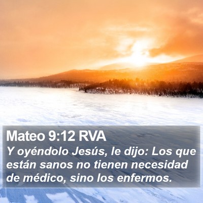 Mateo 9:12 RVA Bible Verse Image