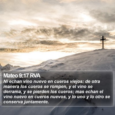 Mateo 9:17 RVA Bible Verse Image