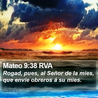 Mateo 9:38 RVA Bible Verse Image