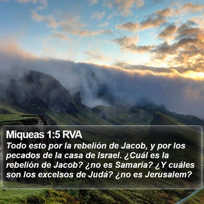 Miqueas 1:5 RVA Bible Verse Image