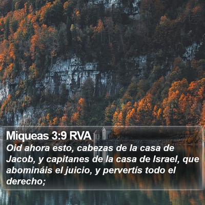 Miqueas 3:9 RVA Bible Verse Image