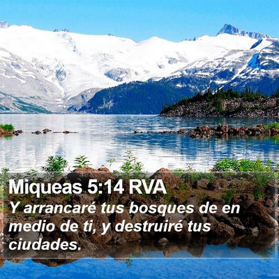 Miqueas 5:14 RVA Bible Verse Image