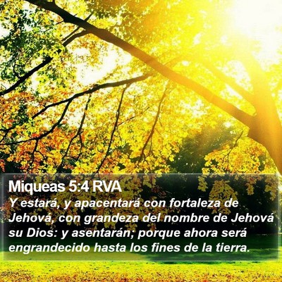 Miqueas 5:4 RVA Bible Verse Image