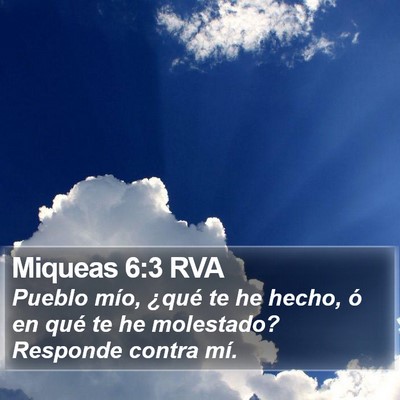 Miqueas 6:3 RVA Bible Verse Image