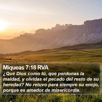 Miqueas 7:18 RVA Bible Verse Image