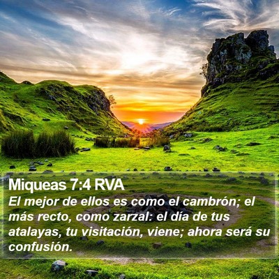Miqueas 7:4 RVA Bible Verse Image