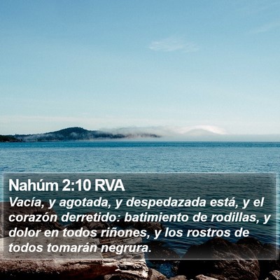 Nahúm 2:10 RVA Bible Verse Image