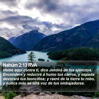 Nahúm 2:13 RVA Bible Verse Image