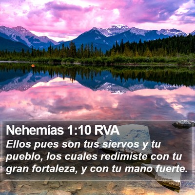 Nehemías 1:10 RVA Bible Verse Image