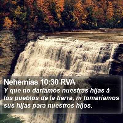 Nehemías 10:30 RVA Bible Verse Image