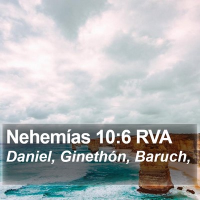 Nehemías 10:6 RVA Bible Verse Image