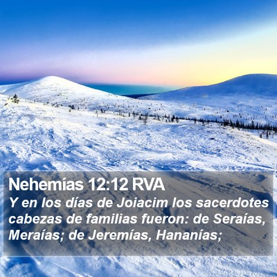 Nehemías 12:12 RVA Bible Verse Image