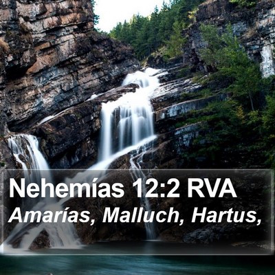 Nehemías 12:2 RVA Bible Verse Image