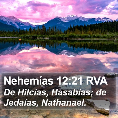 Nehemías 12:21 RVA Bible Verse Image