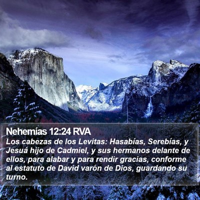Nehemías 12:24 RVA Bible Verse Image