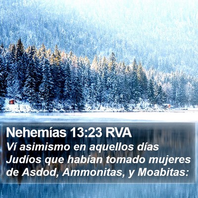 Nehemías 13:23 RVA Bible Verse Image