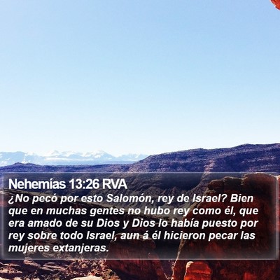 Nehemías 13:26 RVA Bible Verse Image