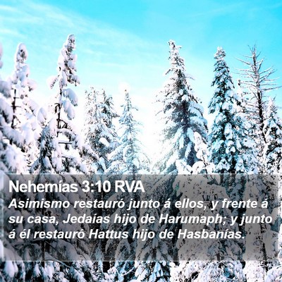 Nehemías 3:10 RVA Bible Verse Image