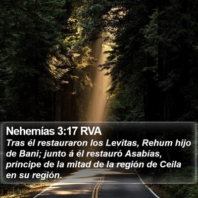 Nehemías 3:17 RVA Bible Verse Image