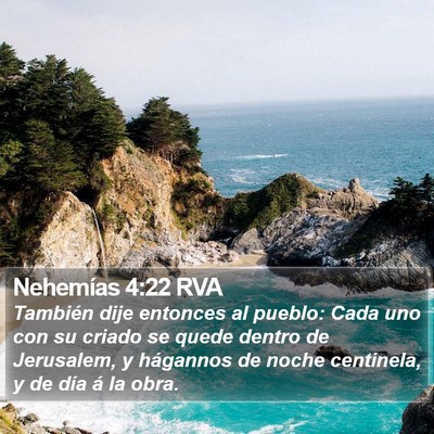 Nehemías 4:22 RVA Bible Verse Image
