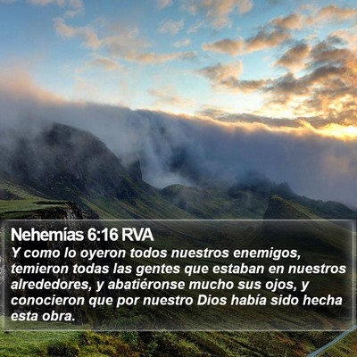 Nehemías 6:16 RVA Bible Verse Image