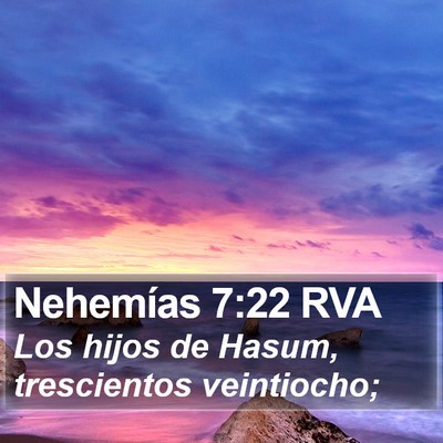 Nehemías 7:22 RVA Bible Verse Image