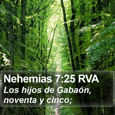 Nehemías 7:25 RVA Bible Verse Image