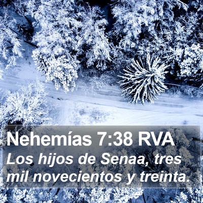 Nehemías 7:38 RVA Bible Verse Image