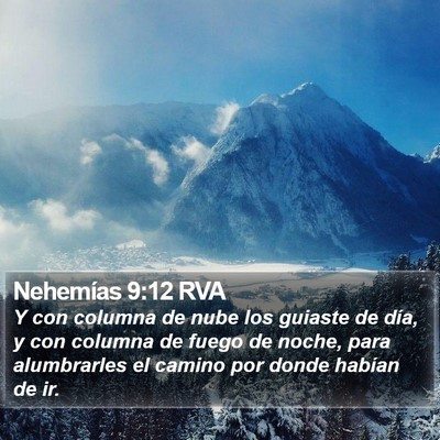 Nehemías 9:12 RVA Bible Verse Image