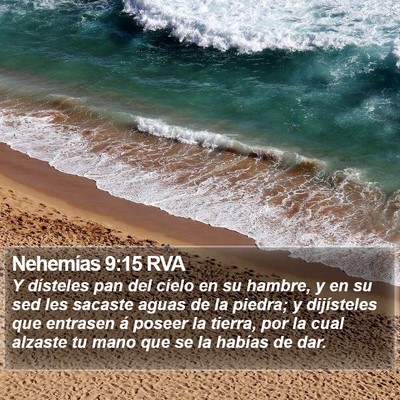 Nehemías 9:15 RVA Bible Verse Image