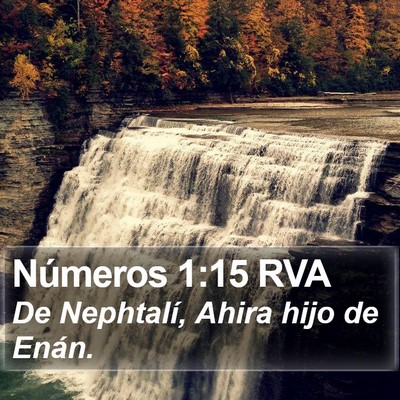 Números 1:15 RVA Bible Verse Image