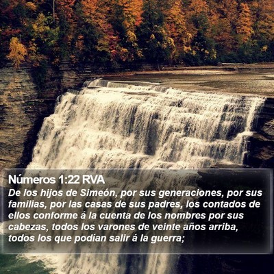 Números 1:22 RVA Bible Verse Image