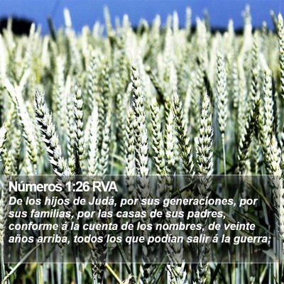 Números 1:26 RVA Bible Verse Image