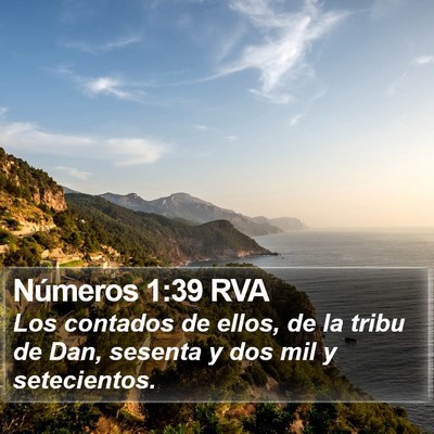 Números 1:39 RVA Bible Verse Image