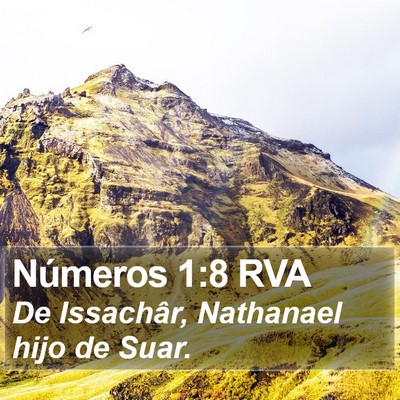 Números 1:8 RVA Bible Verse Image
