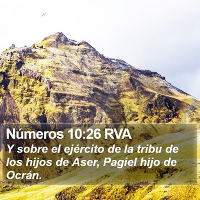 Números 10:26 RVA Bible Verse Image