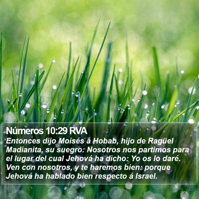 Números 10:29 RVA Bible Verse Image